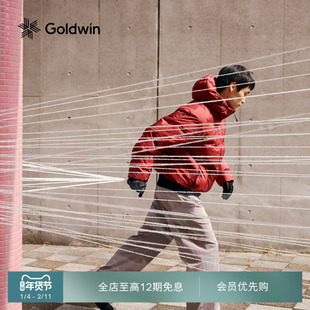 Goldwin【J.L-A.L联名】3D立体充绒羽绒服鸭绒防泼水外套