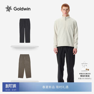 运动户外弹力休闲通勤宽松男女款 Goldwin光电子长裤 早春新品