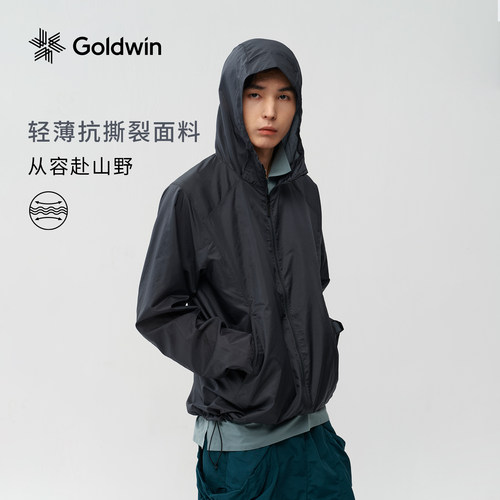 Goldwin轻薄抗撕裂软壳轻量夹克
