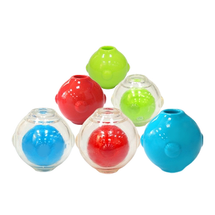 CAITEC狗狗玩具发声球漏食球藏食玩具双层耐咬声音洪亮不吵人