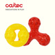 Caitec宠物玩具狗狗发声玩具球圈三叉骨耐咬磨牙弹性好小型中型犬