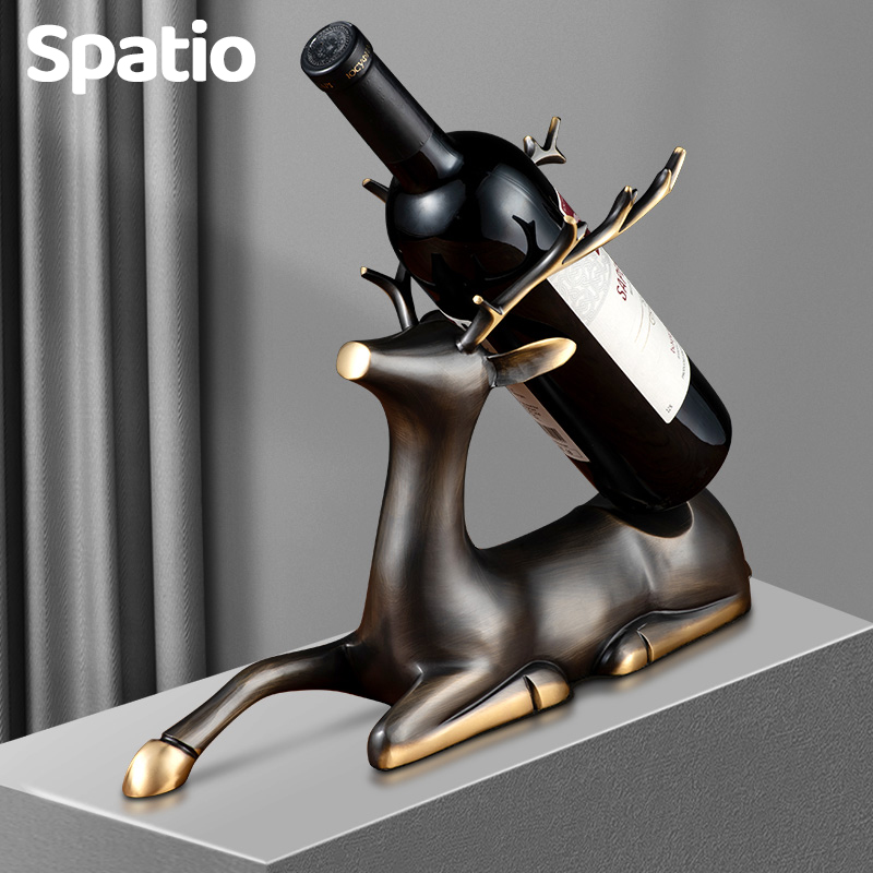 Spatio鹿鹿有路红酒架摆件斜放酒