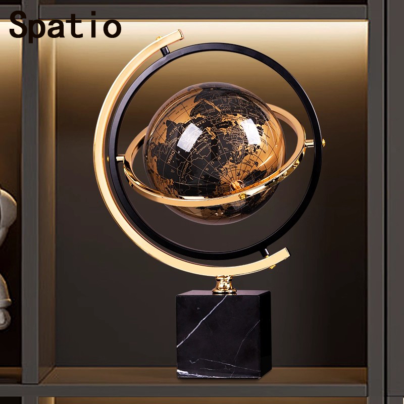 Spatio轻奢风地球仪摆件大气艺术