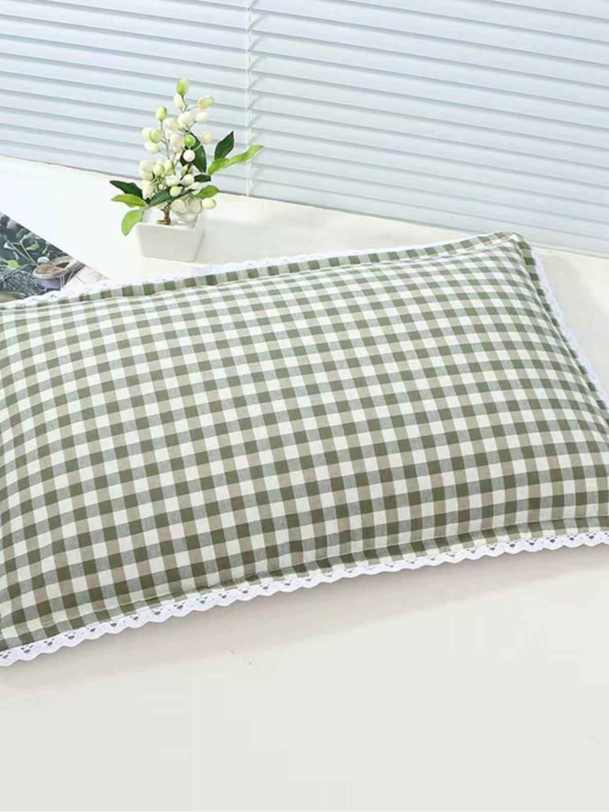 水洗棉成人款甜乔壳枕头柔软透气家用可拆洗荞麦壳填充枕芯加枕套