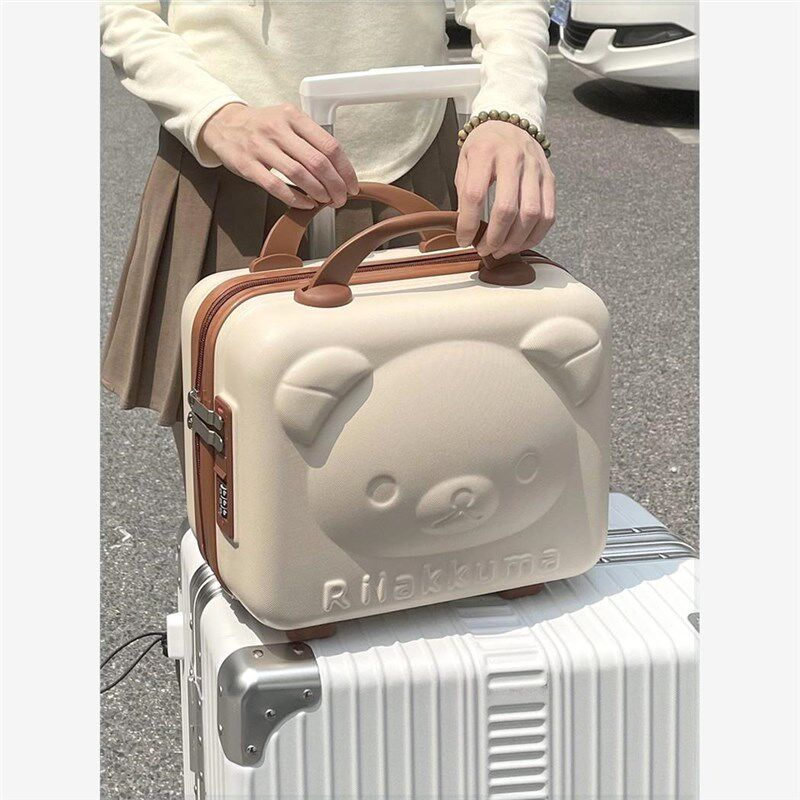 手提行李箱化妆箱小箱子化妆包便携小型收纳旅行箱女可挂行李箱包