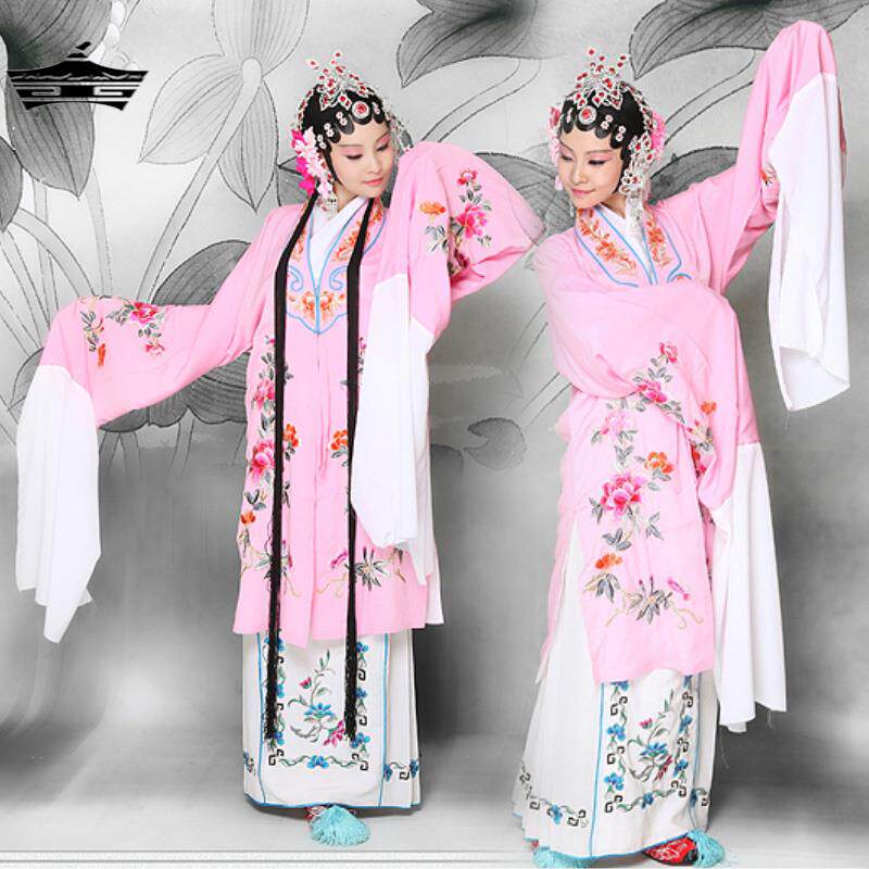 戏服装女花旦京剧戏剧越剧俏花旦头饰戏曲水袖新款黄梅戏服演出服