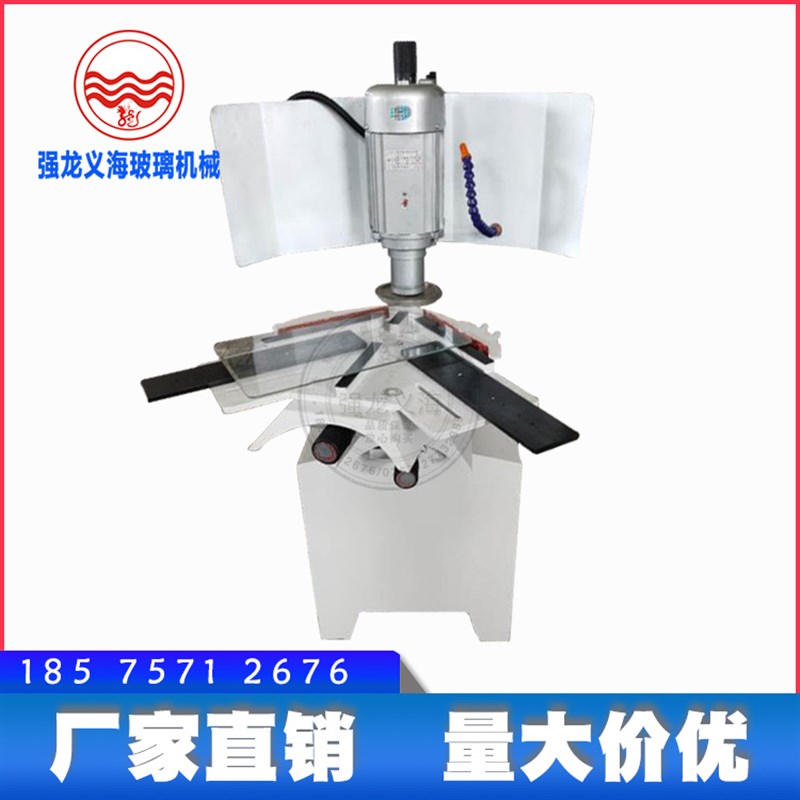 玻璃倒角机 倒小的R角 冰箱隔层玻璃倒R角 R5-50MM角度灯具玻璃
