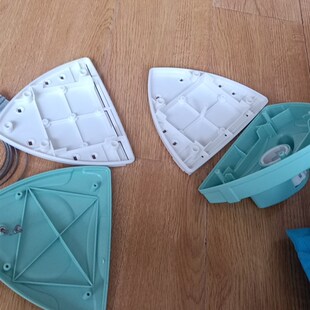 大号调磁b擦玻璃窗神器配件清洁刮胶条百洁布棉固定卡扣外壳子