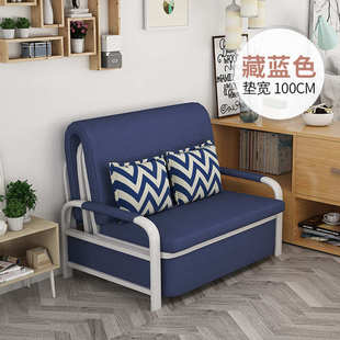 可折叠1a两用1小户型..客厅米沙发床排骨实木多功能2床单人5双人