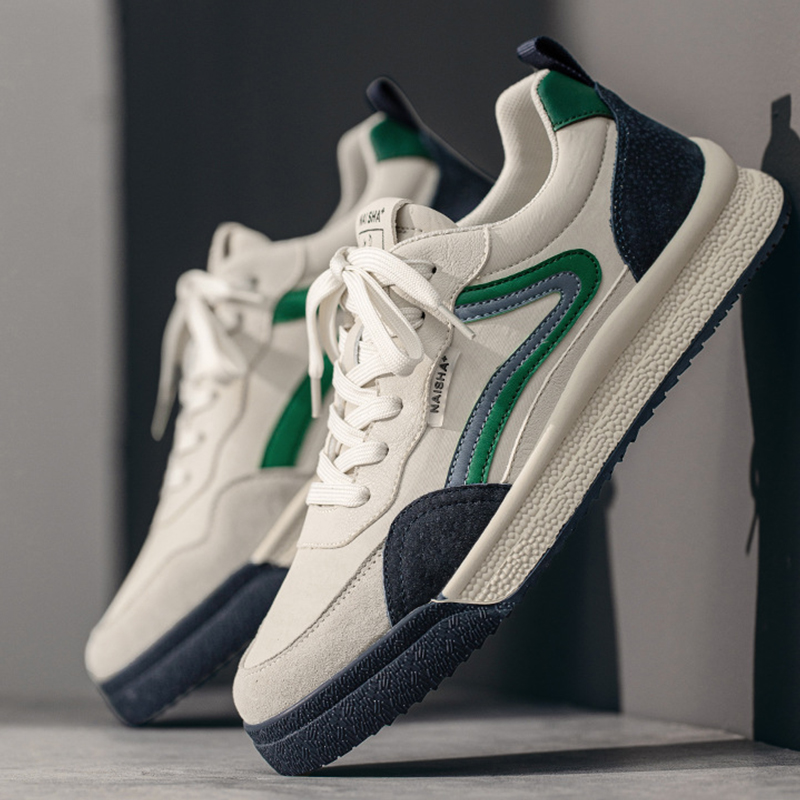 2023秋冬大尺码男鞋46真皮休闲板鞋47脚肥加宽平底鞋48男士皮鞋49