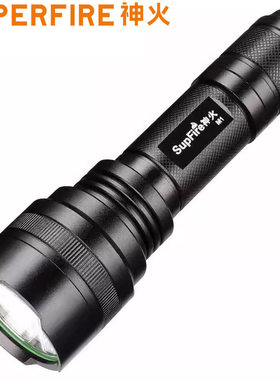 SUPFIRE神火M1强光手电筒LED可充电迷你家用垂钓户外远射高亮骑行