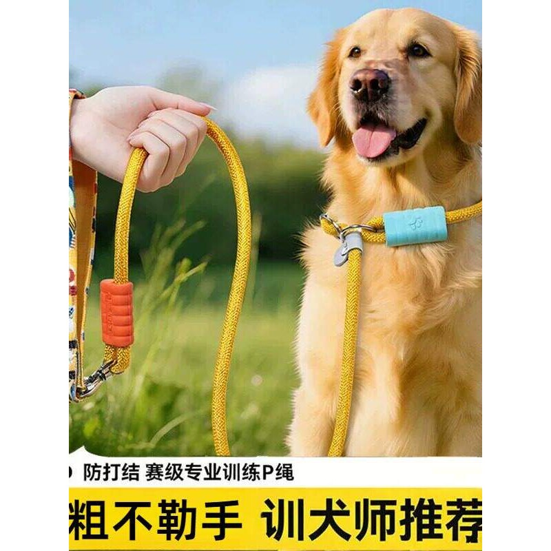 赛级P链P绳狗狗牵引绳项圈式防爆冲大中小型犬训练遛狗绳子栓狗链