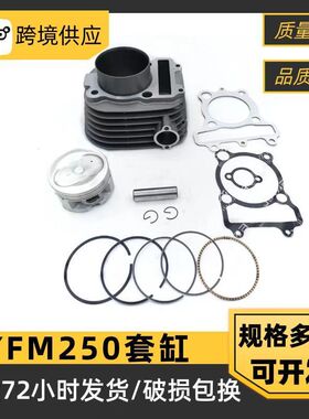 跨境沙滩摩托车适用Moto-4 250 YFM250 YTM225套缸发动机气缸活塞