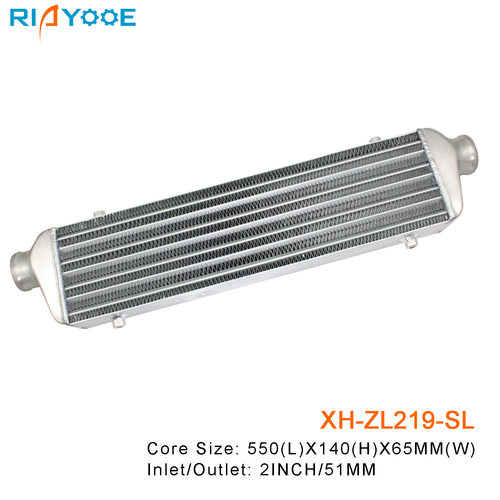 汽车中冷器通用550x130x65MM-51MM进气改装涡轮散热器铝制管式 - 封面