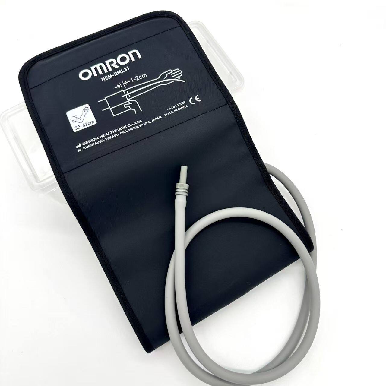 原装欧姆龙大号/加大号血压袖带RML31绑带臂带粗手臂用配多种接头