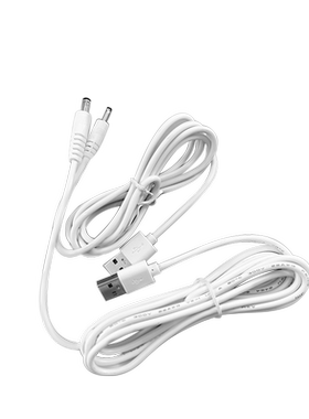 扫地机器人充电线家用智能全自动擦地机拖地一体吸尘机5V1A电源线圆头USB数据线