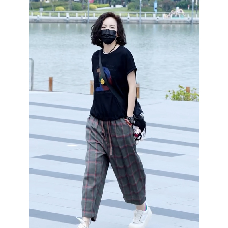 洋气减龄两件套装女2025年夏季