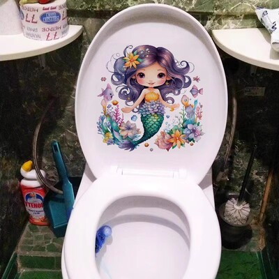 2025新款可爱卡通防水马桶贴