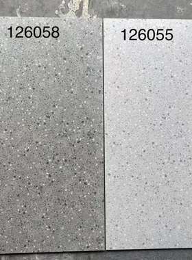 极速灰色仿水磨石地板砖600X1200酒店餐饮服P装店工装哑光通体防