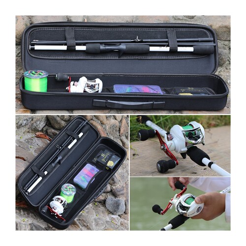 极速Sougayilang 1.98pm Casting Rod and Reel Full Kit 4 Secti