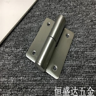 极速304不锈钢隔n断合页卫生间升降合页明装自闭铰链自动归位