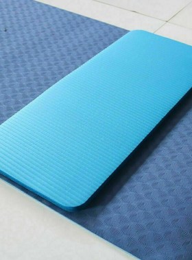 极速Yoga Pilates Mat Thick Exercise Gym NoMn Slip Workout 15