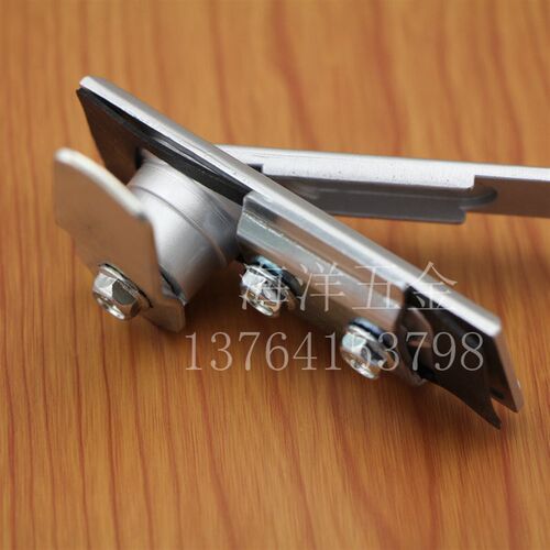 新品海坦柜c锁 MS717-1-2平面锁 把手转动配电箱锁MS380-1-2 电柜
