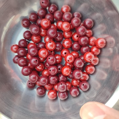 极速肥城桃木手串男女款宝宝婴儿款朱砂手串手链散珠W帝王砂本命