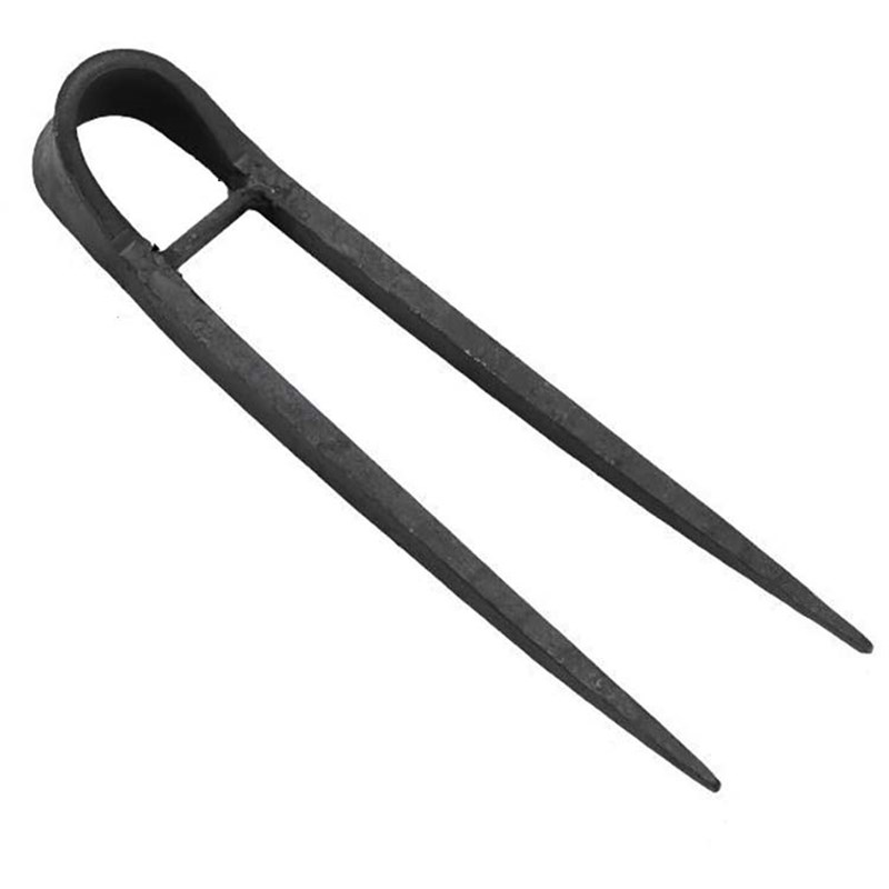 极速手工锻打锰钢两齿锄r头挖土种地种菜挖地翻地开垦松土神器二
