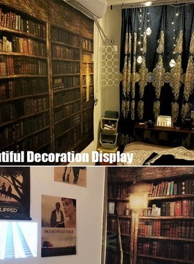 极速Taapestry Fireplace and Bookshelf Style Warm Feeling Bea