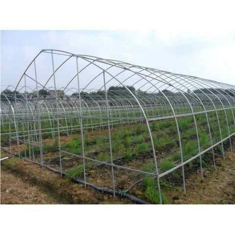 新品21歀全套温室大棚钢管骨架农yF业蔬菜花卉种植养殖棚椭圆管养