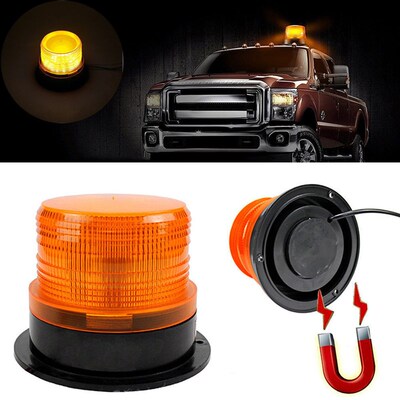 极速5pcs Emergency Flash Strobe CLamp Car Rotating Traffic S