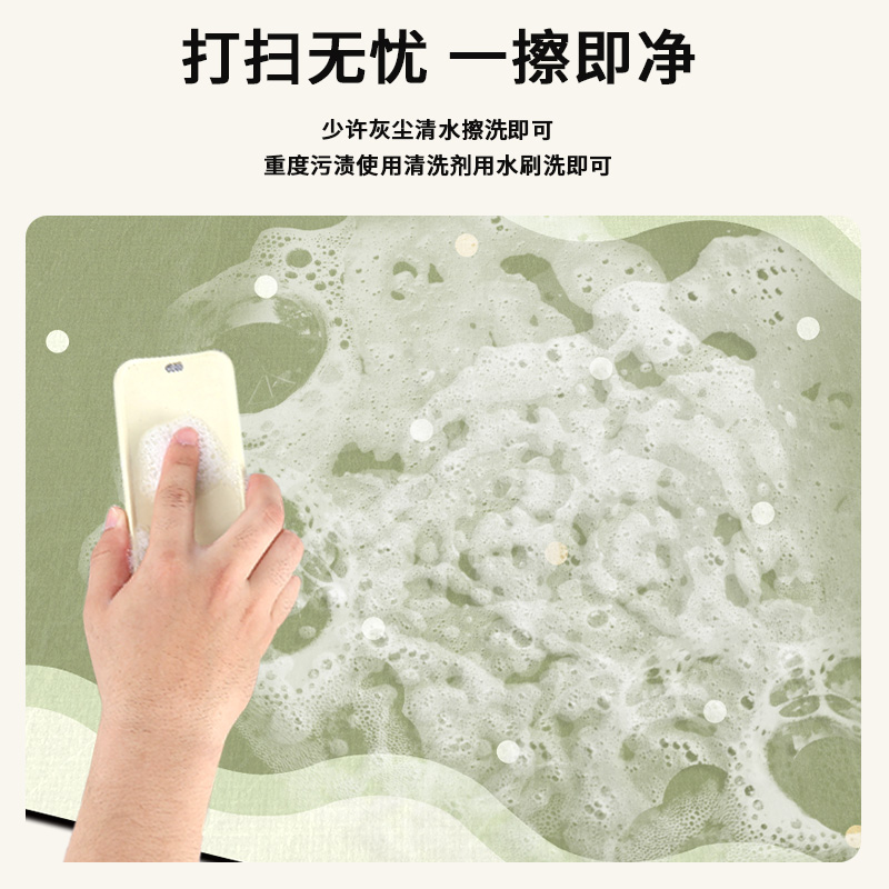 速发2023厨房专用硅藻泥地垫免洗防水防滑脚垫卫生间门口地毯吸水