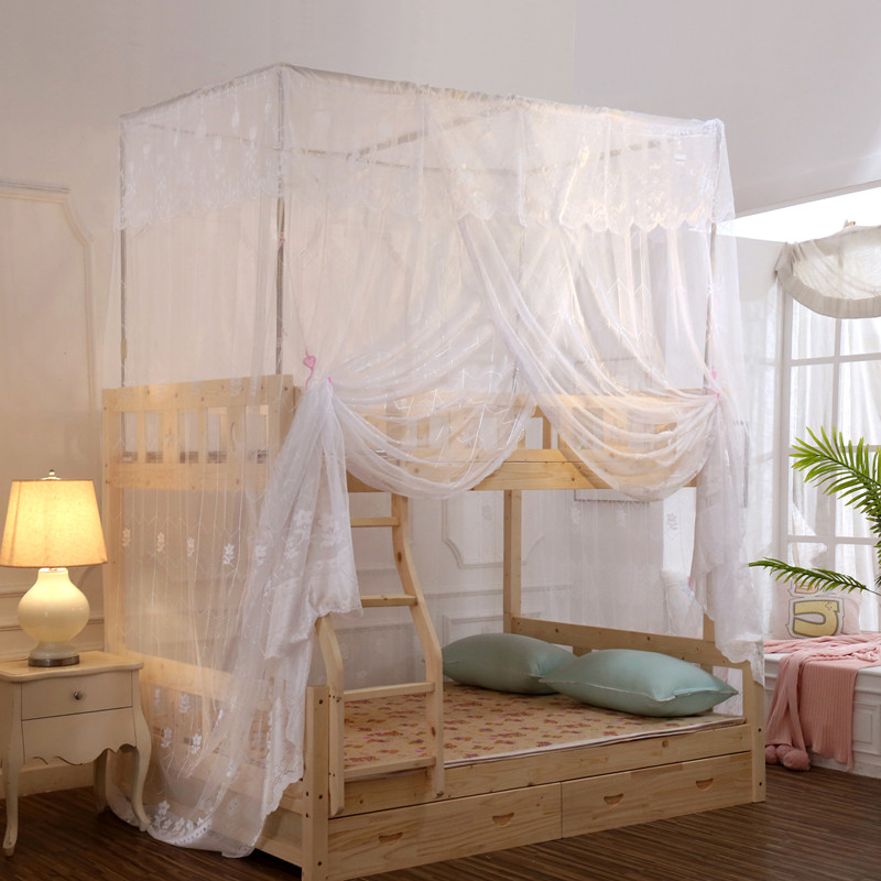 极速子母床蚊帐上下铺一体带支架加厚高低双层床家用1.2/1W.35m1.,床上用品,蚊帐,淘宝优惠券,粉丝福利购,淘宝优惠卷