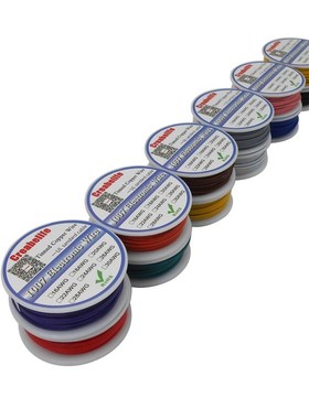 极速60m /lot UL 1007 2r4AWG 6 Colors P1 or P2 Electrical Wir