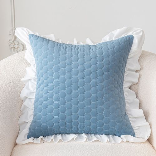 极速沙发b抱枕轻法式客厅高端靠枕可拆洗不含芯床头靠背靠垫抱枕