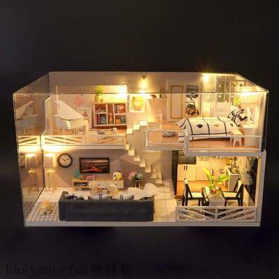 极速DIaY cottage attic villa assembly manual DIY time shadow