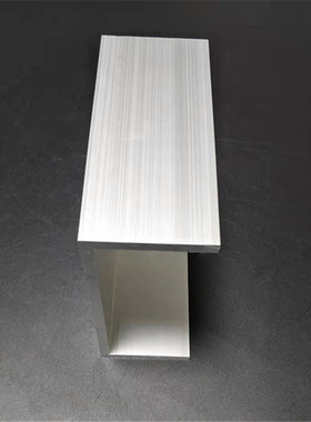 极速铝合金槽铝140x60xp6mmU型槽铝140*60*6mm内径128mm工业型材