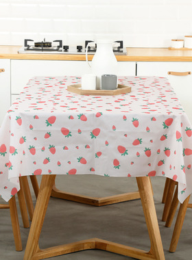 极速Waterproof tableclotth, washfree PVC, oil proof and scal