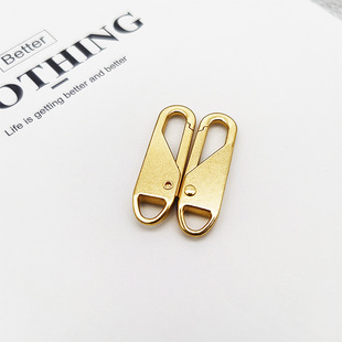 极速5pcsc Fit Fashion Metal End Tag Puller Pull Zipper Rope
