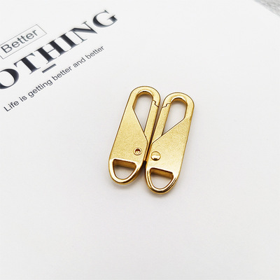 极速5pcsc Zipper Pull Puller End Fit Rope Tag Fashion Metal