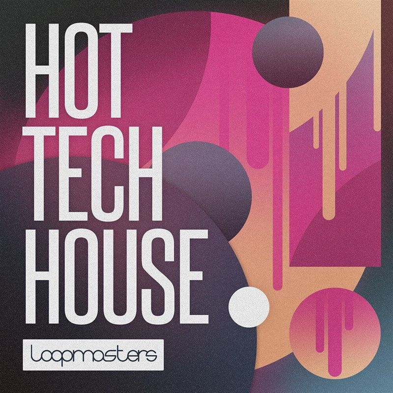 新品科技电子采样包 Hot Tech House WAV Loop鼓组X音源素材FL