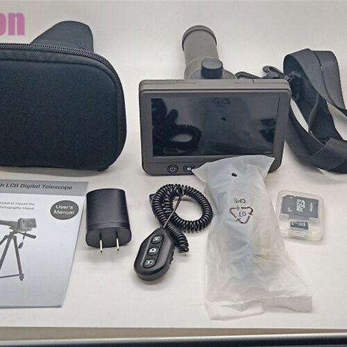 新品全新Um053 1400万高清高倍望远镜5寸大屏录影拍X照观鸟 数码