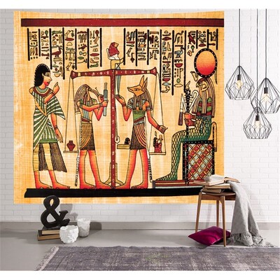 极速Ancient Egyptian Egypt apestrCy Wall Hanging Home Dorm D