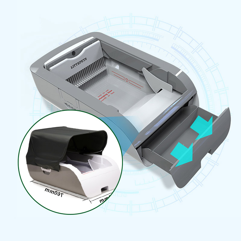 极速【充电】全自动猫砂盆超大号猫厕所除臭氧LAPP开放式电动铲屎