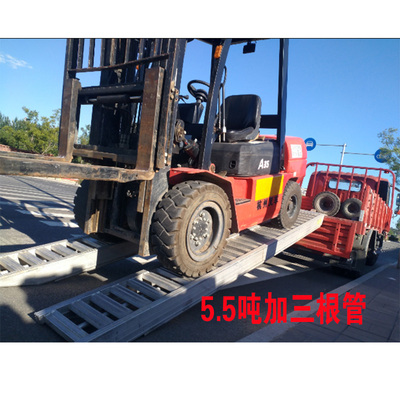 极速叉车铲车挖机拖拉机专用跳A板上下车铝合金爬梯钻探机桥板爬