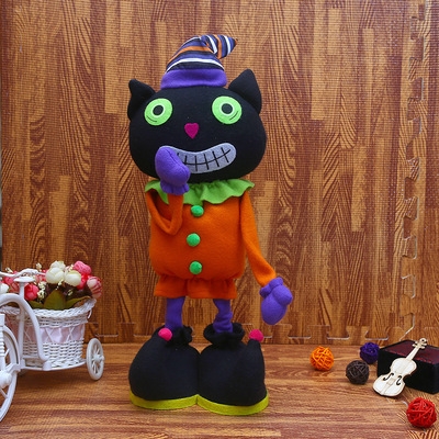 极速Halloween retractable fiygurine doll Witch Doll ghost fe