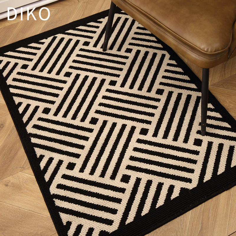 美式复古轻奢入户门地垫高级感玄关地毯门垫进门门口地垫脚垫地毯