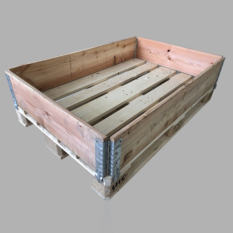 物流仓储木箱加工制作 包装箱围板木箱套箱 铰链包装箱可拆卸木箱