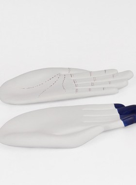 样板间现代简约轻奢创意白色树脂手掌客厅家居摆件装饰艺术工艺品